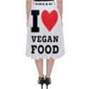 I love vegan food  Classic Midi Skirt View2