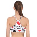 I love vegan food  Basic Training Sports Bra View2