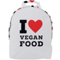 I love vegan food  Mini Full Print Backpack View1