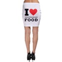 I love vegetarian food Bodycon Skirt View2