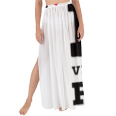 I Love Vegetarian Food Maxi Chiffon Tie-up Sarong by ilovewhateva