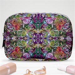 Spring Repeats Make Up Pouch (small) by kaleidomarblingart