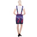 Abstract Landscape Sunrise Mountains Blue Sky Braces Suspender Skirt View2