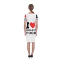 I love arabic food Classic Short Sleeve Midi Dress View2