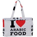 I love arabic food Canvas Work Bag View1