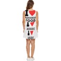 I love arabic food Tiered Sleeveless Mini Dress View4