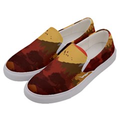 Japan Art Illustration Men s Canvas Slip Ons by Grandong