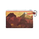 Japan Art Illustration Canvas Cosmetic Bag (Medium) View2