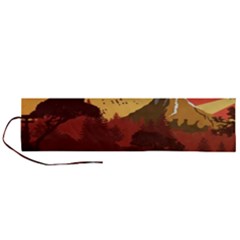 Japan Art Illustration Roll Up Canvas Pencil Holder (l) by Grandong