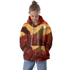 Japan Art Illustration Kids  Oversized Hoodie by Grandong