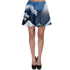 The Great Wave Off Kanagawa Skater Skirt