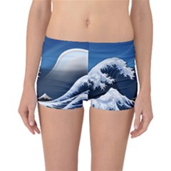 The Great Wave Off Kanagawa Boyleg Bikini Bottoms