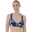 The Great Wave Off Kanagawa Sweetheart Sports Bra View1