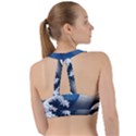 The Great Wave Off Kanagawa Sweetheart Sports Bra View2