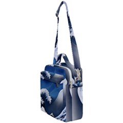 The Great Wave Off Kanagawa Crossbody Day Bag