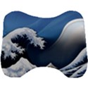 The Great Wave Off Kanagawa Head Support Cushion View1