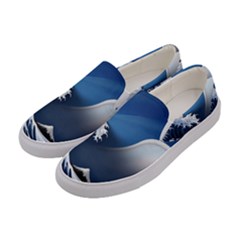 The Great Wave Off Kanagawa Women s Canvas Slip Ons