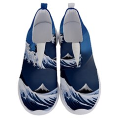 The Great Wave Off Kanagawa No Lace Lightweight Shoes