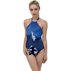 The Great Wave Off Kanagawa Go With The Flow One Piece Swimsuit