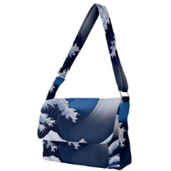 The Great Wave Off Kanagawa Full Print Messenger Bag (s)