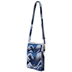 The Great Wave Off Kanagawa Multi Function Travel Bag