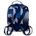 The Great Wave Off Kanagawa Flap Pocket Backpack (Large) View3