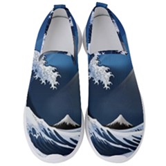 The Great Wave Off Kanagawa Men s Slip On Sneakers