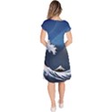 The Great Wave Off Kanagawa Classic Short Sleeve Dress View4