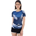 The Great Wave Off Kanagawa Back Cut Out Sport Tee View1