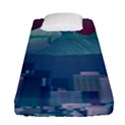 The Sun City Tokyo Japan Volcano Kyscrapers Building Fitted Sheet (Single Size) View1