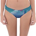 The Sun City Tokyo Japan Volcano Kyscrapers Building Reversible Hipster Bikini Bottoms View3