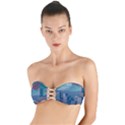 The Sun City Tokyo Japan Volcano Kyscrapers Building Twist Bandeau Bikini Top View1