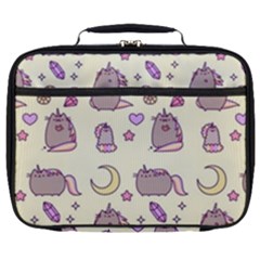 Beautiful Beauty Cartoon Cat Full Print Lunch Bag