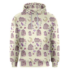 Beautiful Beauty Cartoon Cat Men s Overhead Hoodie by Grandong