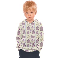 Beautiful Beauty Cartoon Cat Kids  Overhead Hoodie