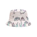 Cartoon Cat Cute Animal Design Drawing Illustration Kawaii Bucket Hat (Kids) View1