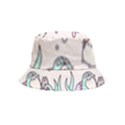 Cartoon Cat Cute Animal Design Drawing Illustration Kawaii Bucket Hat (Kids) View2