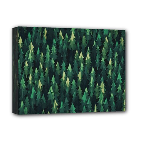 Forest Illustration Deluxe Canvas 16  X 12  (stretched) 