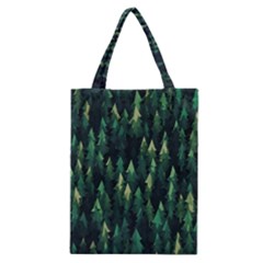 Forest Illustration Classic Tote Bag by Grandong