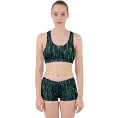 Forest Illustration Work It Out Gym Set