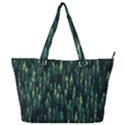 Forest Illustration Full Print Shoulder Bag View1