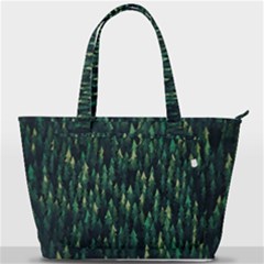 Forest Illustration Back Pocket Shoulder Bag  by Grandong