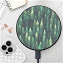 Forest Illustration Wireless Fast Charger(Black) View1