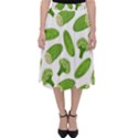 Vegetable Pattern With Composition Broccoli Classic Midi Skirt View1