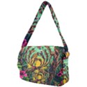 Monkey Tiger Bird Parrot Forest Jungle Style Courier Bag View2