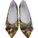 Monkey Tiger Bird Parrot Forest Jungle Style Women s Bow Heels View1