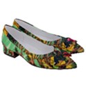 Monkey Tiger Bird Parrot Forest Jungle Style Women s Bow Heels View3