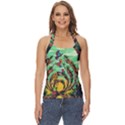 Monkey Tiger Bird Parrot Forest Jungle Style Basic Halter Top View1