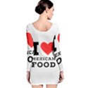 I love Mexican food Long Sleeve Velvet Bodycon Dress View2