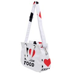 I Love Mexican Food Rope Handles Shoulder Strap Bag by ilovewhateva